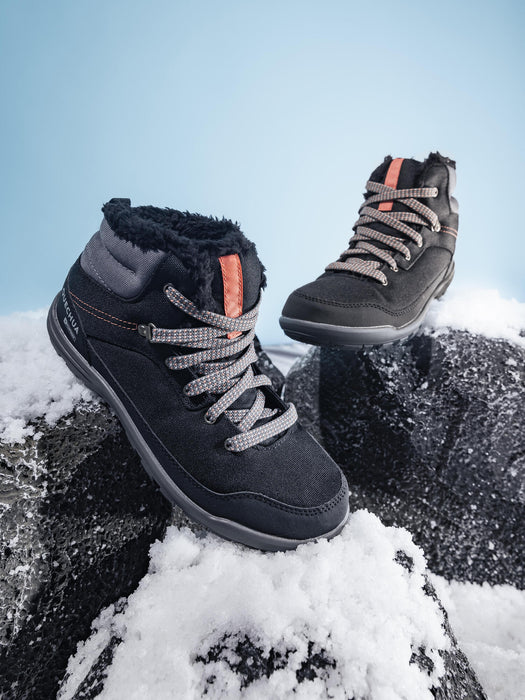 Quechua Women's SH100 MID Warm and Waterproof Hiking Boots, Image 2 of 5