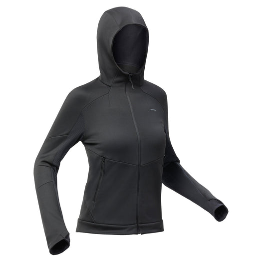 Quechua Women's Hiking Fleece Jacket - MH520 Hood, Image 5 of 8