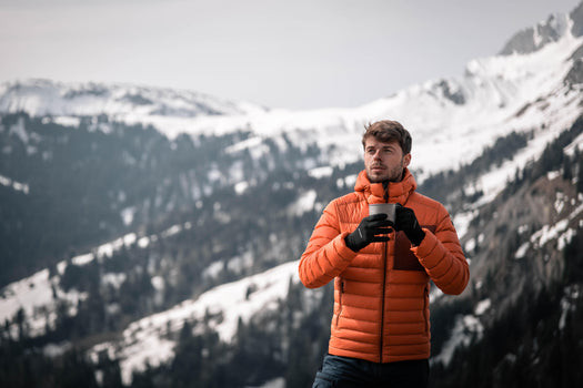 Forclaz Men's mountain and Backpacking padded and hooded jacket - MT500 14°F, Image 12 of 15